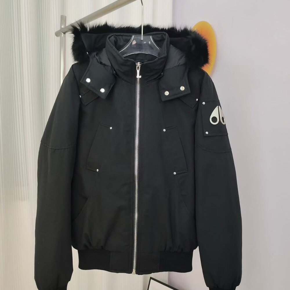 Moose Knuckles Men's Black Coat